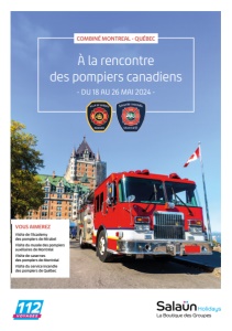 Ouvrir la brochure flash À la rencontre des pompiers canadiens - Mai 2024
